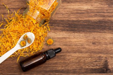 Calendula Officinalis - Calendula Petrol Koyu Kozmetik Düşüren