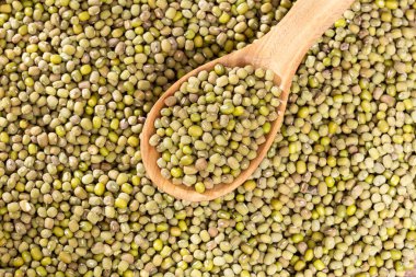 Vigna Radiata - Çiğ organik yeşil mung fasulyesi