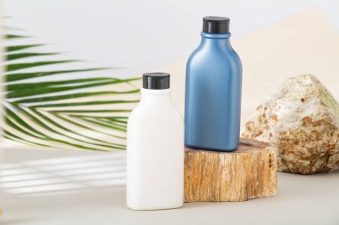 Kozmetik Ürünler İçin İki Farklı Renk Çok Amaçlı Plastik Konteynır