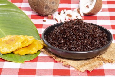 Rice with Coconut Typical Dish of the Caribbean Coast