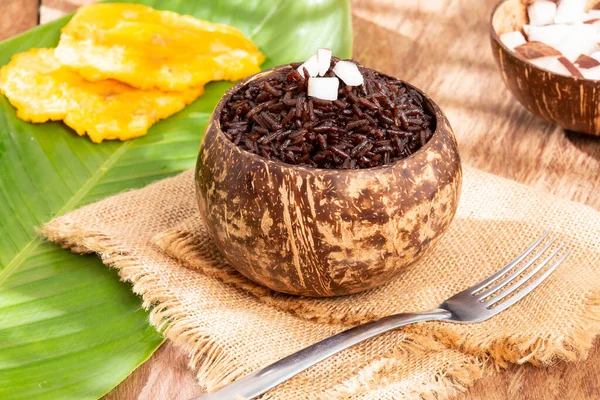 Rice Coconut Typical Dish Caribbean Coast — Foto de Stock