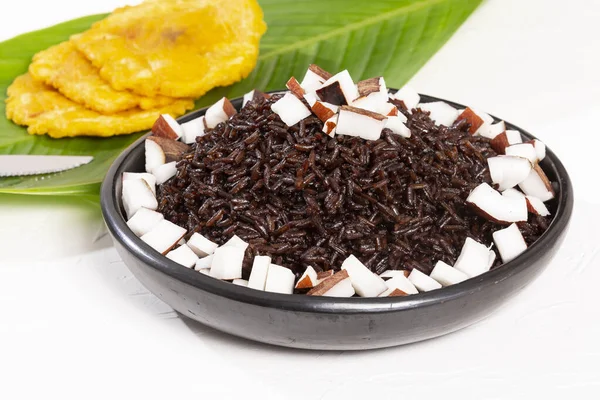 Rice Coconut Typical Dish Caribbean Coast — Foto de Stock
