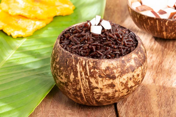 Rice Coconut Typical Dish Caribbean Coast — Foto de Stock