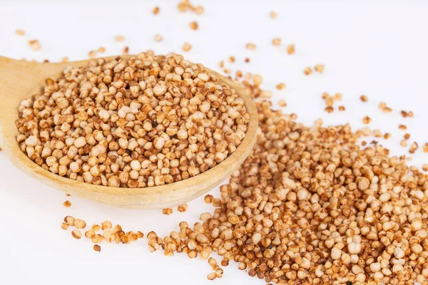 Quinua Seeds Pop Food Organic Healthy Chenopodium Quinua — Stock Photo, Image