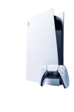 Sony Playstation 5 İleri Genel Konsolu. Çift duyu kontrolörü. Sadece oyuncular için. Playstation kesildi.