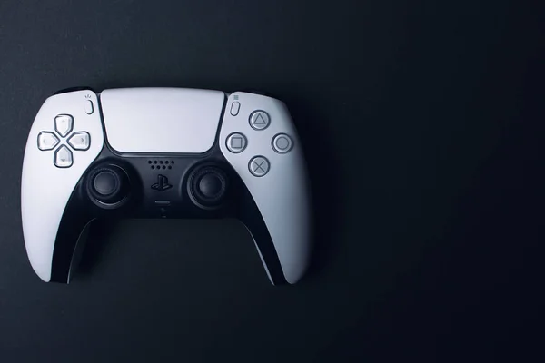 Sony Playstation Next Gen Console Inglês Controlador Dualsense Para Jogadores — Fotografia de Stock