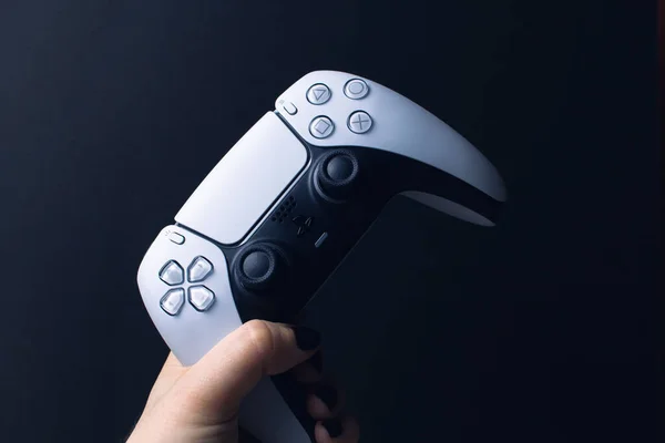 Sony Playstation Nästa Gen Console Dualsense Controller Bara För Spelarna — Stockfoto