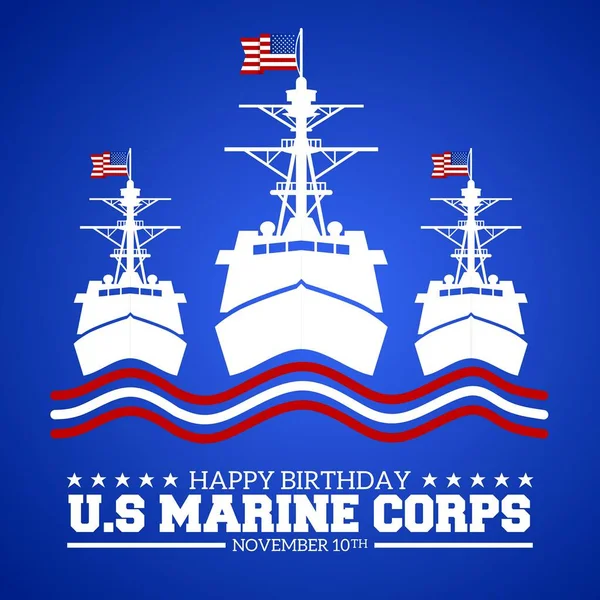 Marine corps birthday Vector Art Stock Images Depositphotos