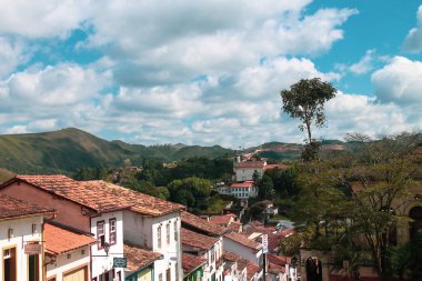 Görünüm Ouro Preto'daki şehir