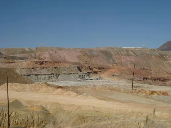Tagebau Für Kupfer Arizona Hochwertiges Foto — Stockfoto