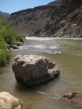 Colorado Nehri, Peach Springs, Arizona, Diamond Creek Yolu. Yüksek kalite fotoğraf