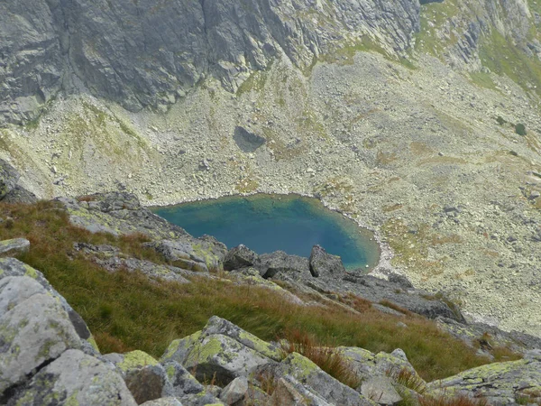 Caminhadas Para Pico Krivan Tatras Eslováquia Agosto 2022 — Fotografia de Stock