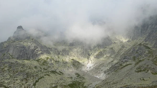 Turistika Teryho Chatu Horský Průsmyk Sedielko Vysokých Tatrách Slovensko Srpna — Stock fotografie