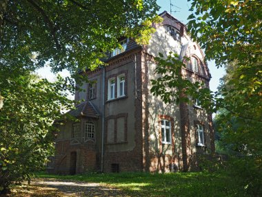 Kindler 'in halk parkındaki evi Poznan, Polonya' daki Szachty