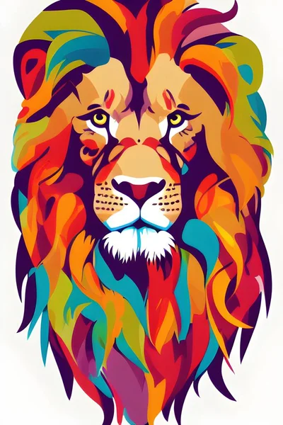 This premium high-quality lion illustration is a beautiful and elegant design for any product. This smooth and clean illustration is perfect for print on demand, T-shirt, backpacks, mugs and more.