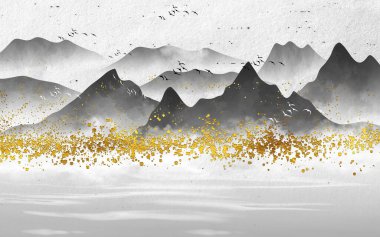 Soyut sanat yağlı boya resim tarzı. Modern sanat duvarları duvar dekorasyonu, duvar kağıdı, duvar resmi, halı, resim asmak için kullanılabilir.