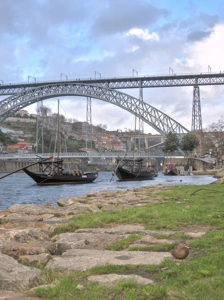 Architektur Und Straßen Von Porto Portugal Farbenfrohe Städte Mit Verschiedenen — Stockfoto