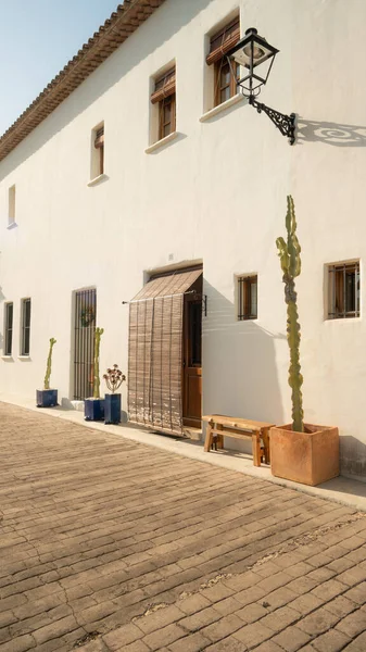 Casa Mediterranea Clasica Antigua — Foto de Stock