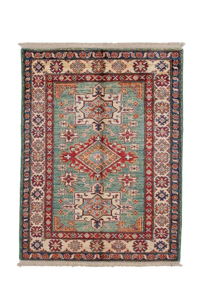 Handwoven Afghan Rug Separated Background — Stock Photo, Image