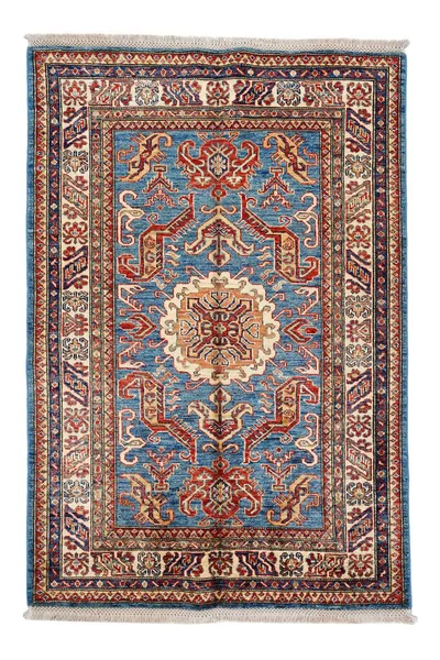 Handwoven Afghan Rug Separated Background — Stock Photo, Image