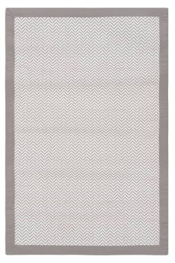 beyaz arkaplanda makine halısı