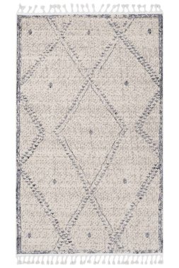 beyaz arkaplanda makine halısı