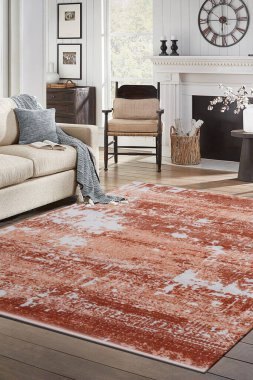 Model oluşturmak için halı kaplı oda resmi