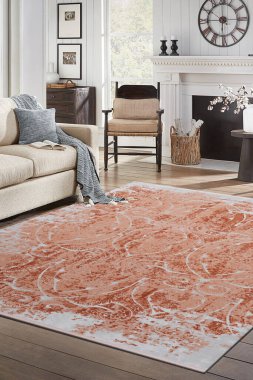 Model oluşturmak için halı kaplı oda resmi