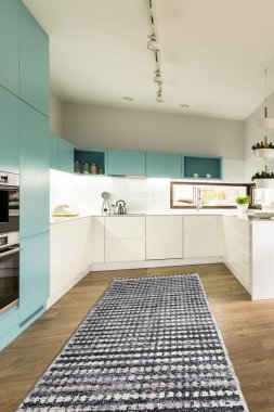 Sahnede konseptli halı maketi fotoğrafı