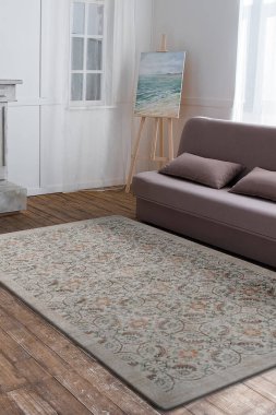 Sahnede konseptli halı maketi fotoğrafı