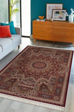 Sahnede konseptli halı maketi fotoğrafı