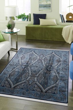 Sahnede konseptli halı maketi fotoğrafı