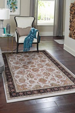 Sahnede konseptli halı maketi fotoğrafı