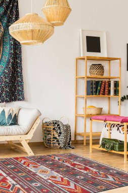 Sahnede konseptli halı maketi fotoğrafı