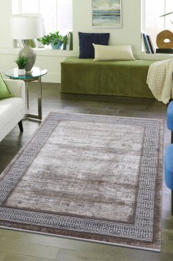 Sahnede konseptli halı maketi fotoğrafı