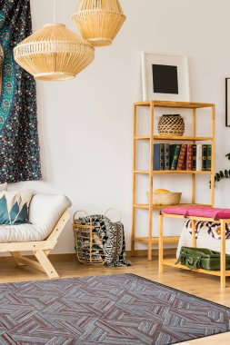 Sahnede konseptli halı maketi fotoğrafı