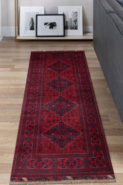 Sahnede konseptli halı maketi fotoğrafı