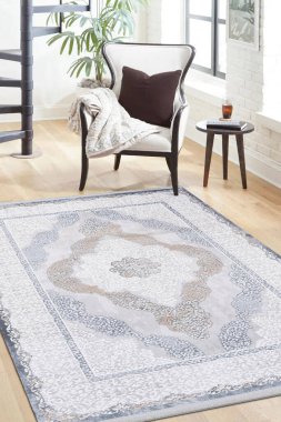 Sahnede konseptli halı maketi fotoğrafı