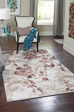 Sahnede konseptli halı maketi fotoğrafı