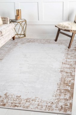 Sahnede konseptli halı maketi fotoğrafı