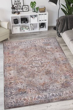 Sahnede konseptli halı maketi fotoğrafı