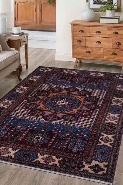 Sahnede konseptli halı maketi fotoğrafı