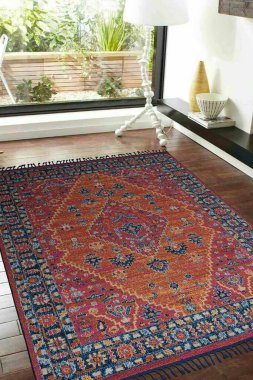 Sahnede konseptli halı maketi fotoğrafı