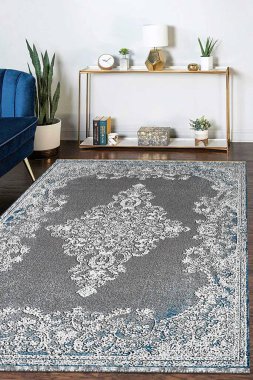 Sahnede konseptli halı maketi fotoğrafı