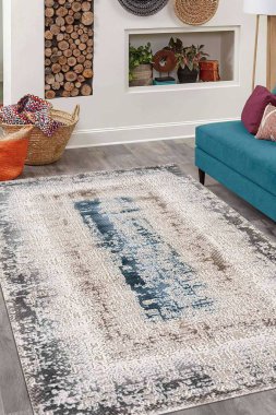 Sahnede konseptli halı maketi fotoğrafı