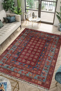 Sahnede konseptli halı maketi fotoğrafı