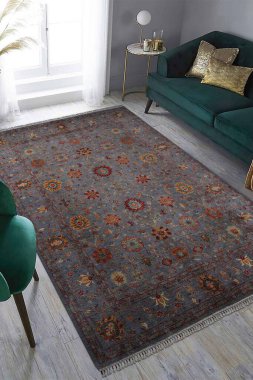 Sahnede konseptli halı maketi fotoğrafı