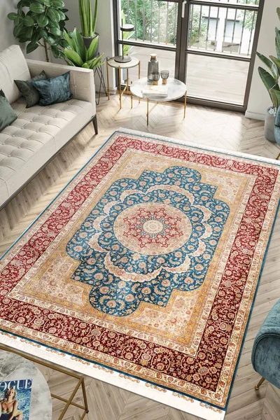 Sahnede konseptli halı maketi fotoğrafı