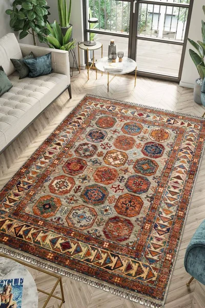 Sahnede konseptli halı maketi fotoğrafı