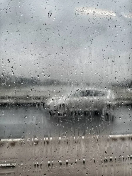 Transport Călătorie Ploaie — Fotografie, imagine de stoc